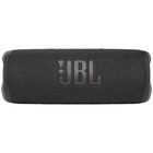 Портативная колонка JBL Flip 6, 30 Вт, BT 5.1, режим TWS, IP67, 4800 мАч, индикатор, черная - фото 10740588