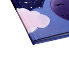 Бизнес-блокнот А5 80 листов в клетку Sweet dreams, твёрдая обложка, матовая ламинация, тиснение фольгой, МИКС - фото 22427175