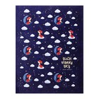 Бизнес-блокнот А5 80 листов в клетку Sweet dreams, твёрдая обложка, матовая ламинация, тиснение фольгой, МИКС - фото 22696981