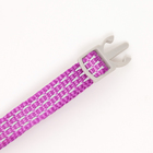 Ошейник кошачий светоотражающий, 19-32×1 см, фиолетовый - Фото 6