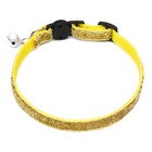 Ошейник кошачий, 19-32 х 1 см, золотой - фото 22552342