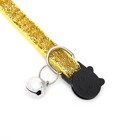 Ошейник кошачий, 19-32 х 1 см, золотой - фото 22552346