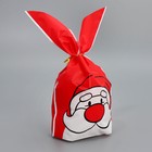 Мешок подарочный с ушками «Дедушка Мороз», 12 × 11.5 см - Фото 2