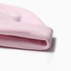 Комплект (шапка, снуд) для девочки, цвет светло-розовый, размер 50-52 - Фото 2