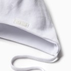 Шапка детская, цвет белый, размер 46-48 - фото 27060952