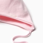 Шапка детская, цвет розовый, размер 46-48 - Фото 2