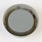 Миска пластиковая «Коты», серая, 300 мл - фото 24574971