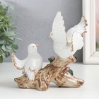 Фигурка керамика «Голуби на цветочной ветке», 12 см 9568023