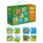 Пазлы-парочки «Кто что ест» - фото 22427763