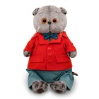 Мягкая игрушка «Басик в костюме с вельветовым пиджаком», 25 см - фото 2847220