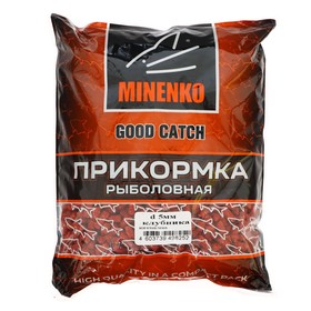 Пеллетс MINENKO Good Catch, Клубника, 5 мм, 700 г 9862796