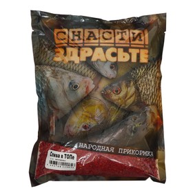 Прикормка "СНАСТИ ЗДРАСЬТЕ", НАРОДНАЯ, Слива в Топе, 700 г 9862826