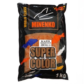 Прикормка MINENKO Super Color, Карп Оранжевый, 1 кг
