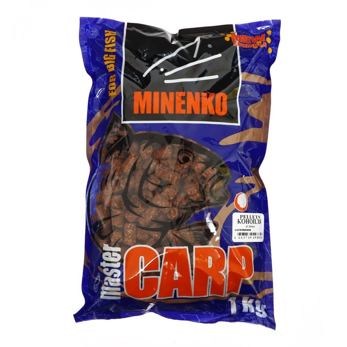 Пеллетс MINENKO Master Carp, Конопля, 10 мм, 1 кг