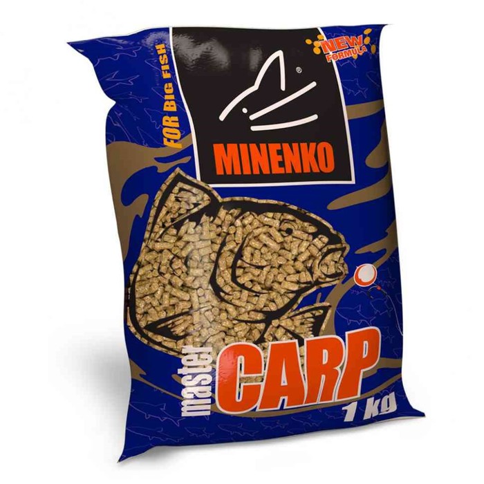 Пеллетс MINENKO Master Carp, Крупный Карп, 5 мм, 1 кг