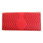 Кошелек женский "Бант", волна, 1 отдел на рамке, 3 отдела, отдел для кредиток, цвет красный - Фото 2