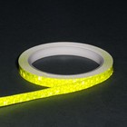 Светоотражающая лента, самоклеящаяся, желтая, 1 см х 8 м - фото 10832721