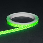 Светоотражающая лента, самоклеящаяся, зеленая, 1 см х 8 м - фото 10832725