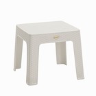 Набор садовой мебели "Феодосия" 3 предмета: 2 кресла, стол, белый - Фото 2