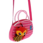 Мягкая сумочка "Пчелка", цвета МИКС - Фото 3