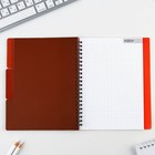 Планинг с разделителями «Красный», мягкая обложка, формат А5, 50 листов - Фото 10