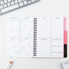 Планер с разделителями «Каждый день», мягкая обложка, формат А5, 50 листов - Фото 4