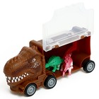 Игровой набор DINO, в комплекте 2 грузовика и динозавры - фото 4089954