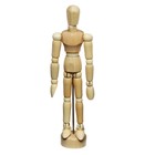 Модель деревянная Человек 14см - фото 9520163