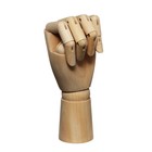 Модель деревянная «Рука», 25 см, женская, левая - Фото 3
