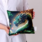 Подушка декоративная антистресс «Зелёный змей дракон» - Фото 4