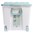 Ящик для игрушек на колесах «Путешествие», с декором, 685×395×385 мм, цвет светло-голубой - Фото 8