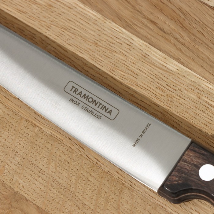 Нож кухонный для мяса Tramontina Polywood, лезвие 15 см - фото 1909255174