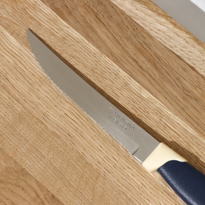 Нож кухонный для мяса Tramontina Multicolor, лезвие 12,5 см - фото 1909255177