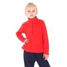 Джемпер детский флисовый, цвет красный, рост 98-104 см - Фото 2