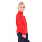 Джемпер детский флисовый, цвет красный, рост 98-104 см - Фото 4