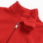 Джемпер детский флисовый, цвет красный, рост 98-104 см - Фото 6