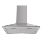 Кухонная вытяжка HOMSair DELTA 60, 23 м2, 3 режим, нержавеющая сталь - Фото 2