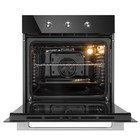 Шкаф духовой электрический MAUNFELD MEOC708PB, 70 л, чёрный 9792675