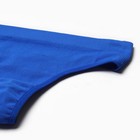 Комплект женский (топ,стринги), цвет синий, размер 42-46 - Фото 6