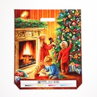 Пакет новогодний «Праздник», полиэтиленовый с вырубной ручкой, 47×40 см - Фото 2