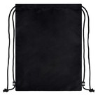 Мешок для обуви 420 х 340 мм, шелкография, Феникс "Твои правила" чёрный/белый 62505 - фото 22428533