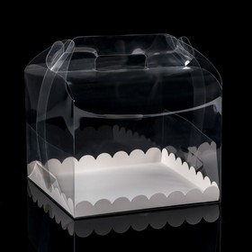 PVC Коробка для торта 20*20*15 набор 5 шт.