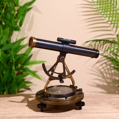 Сувенир 3 в 1, алидада, компас, телескоп