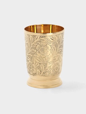 Стакан «Эмбоус» латунь  (артикул 9351725)  большой выбор товаров оптом и в розницу по низким ценам с доставкой
