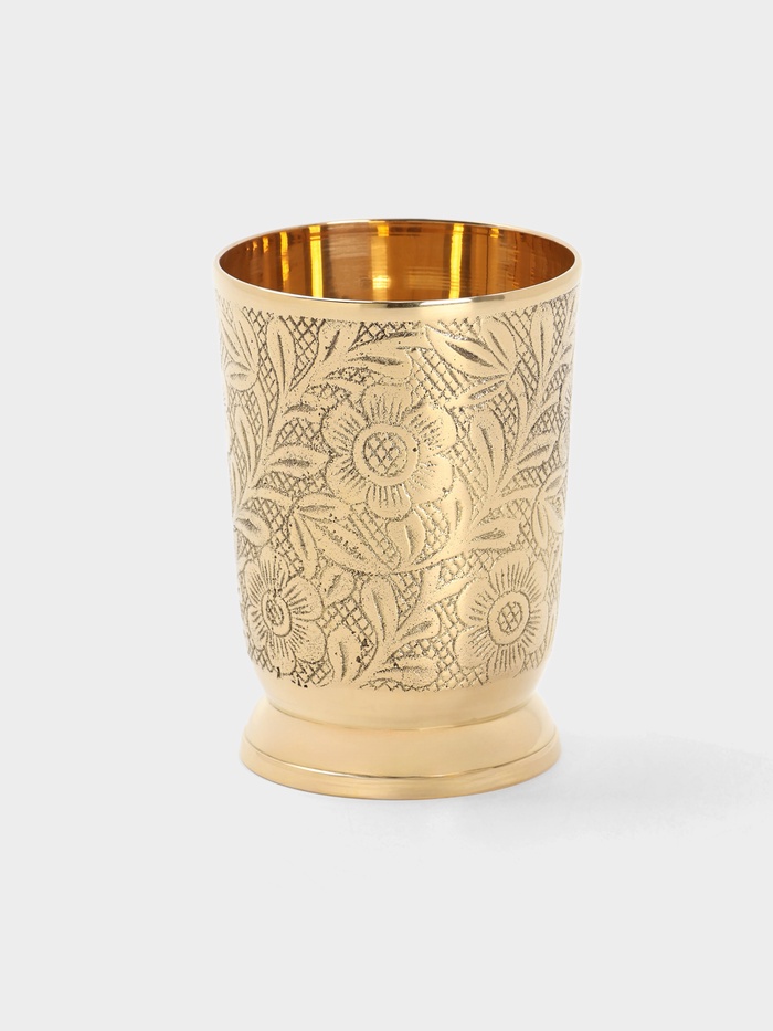 Стакан «Эмбоус» латунь - Фото 1
