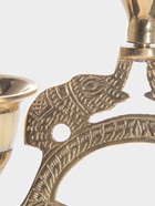 Подсвечник «Слоники», 19 см, латунь, перламутр  (артикул 9351736)  большой выбор товаров оптом и в розницу по низким ценам с доставкой