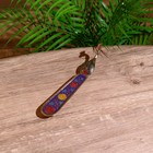 Подставка под благовония "Павлин" латунь, 23 см МИКС - фото 22429081