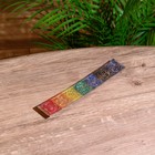 Подставка под благовония "Чакра" металл, 24 см микс - фото 24551589