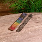 Подставка под благовония "Чакра" металл, 24 см микс - фото 24551591