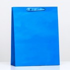 Пакет ламинированный «Синий», 31 х 40 х 14 см - фото 319681214